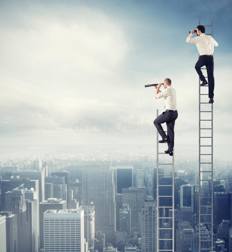 The view from the top of the success ladder is awesome!